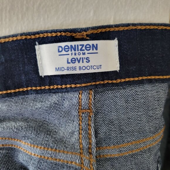 Denizen From Levis Mid-Rise Bootcut Stretch Denim Jeans Size 26 - Picture 3 of 7